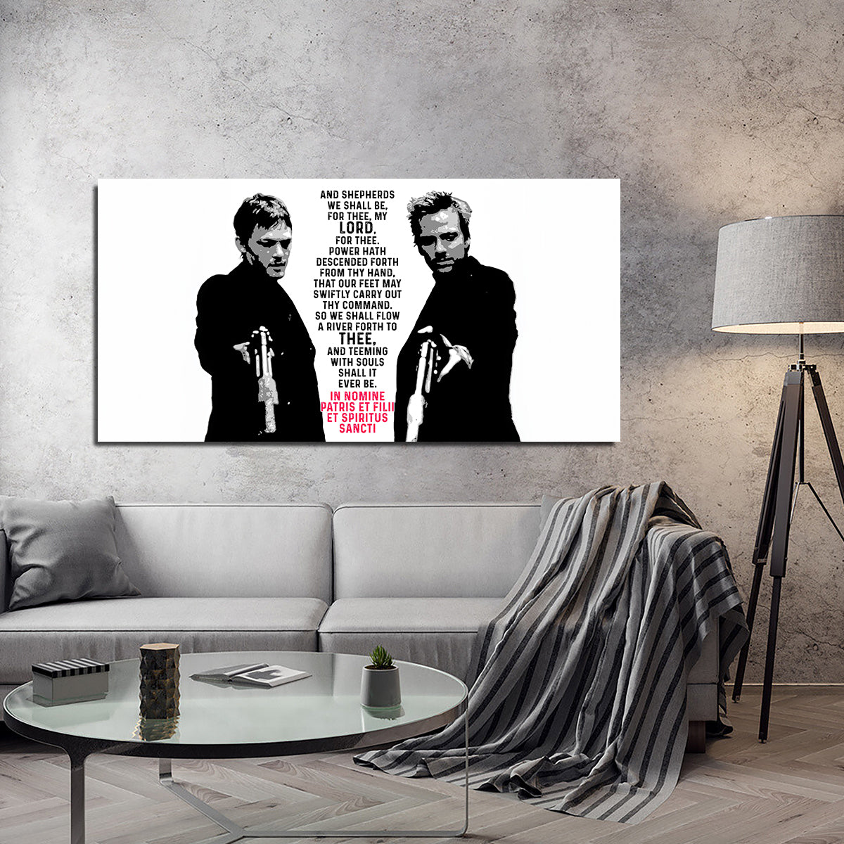 Boondock Saints Panoramic Wall Art