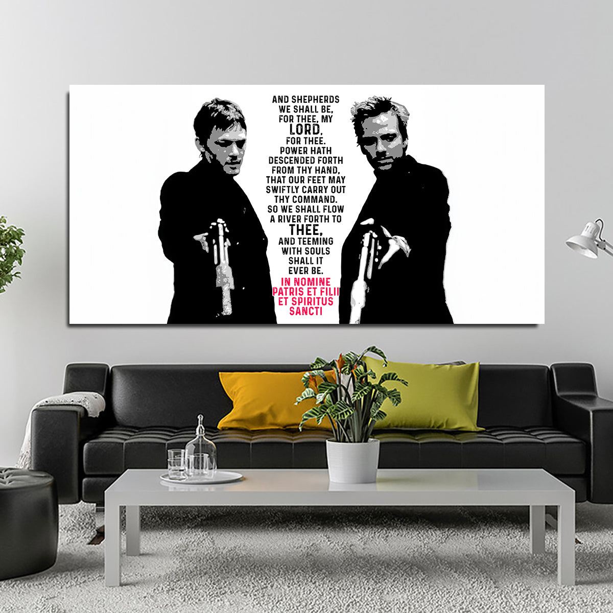 Boondock Saints Panoramic Wall Art