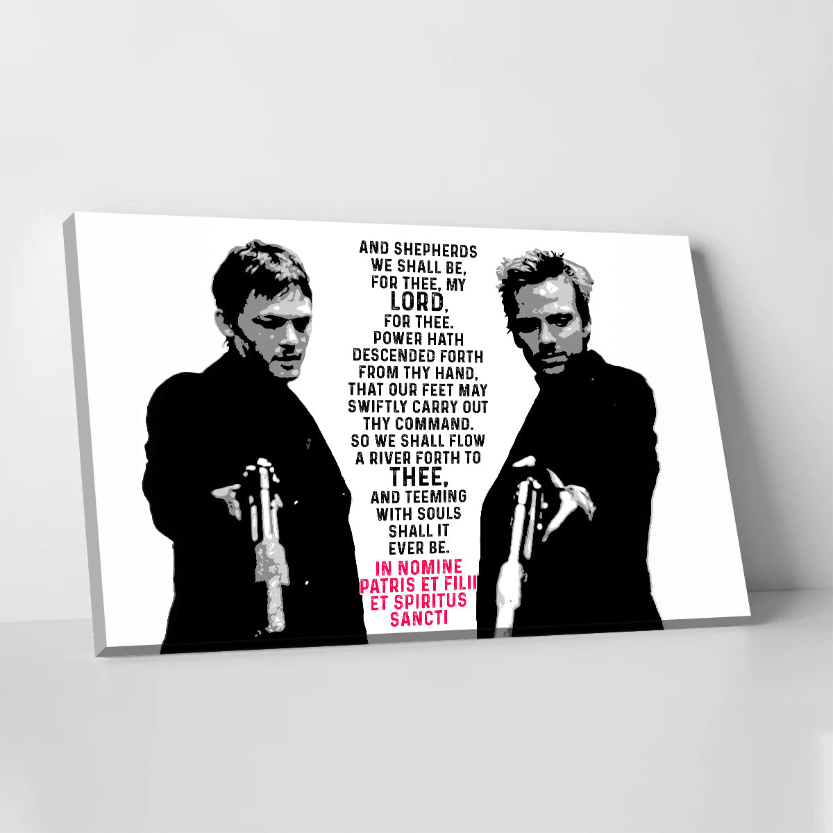 Boondock Saints Panoramic Wall Art