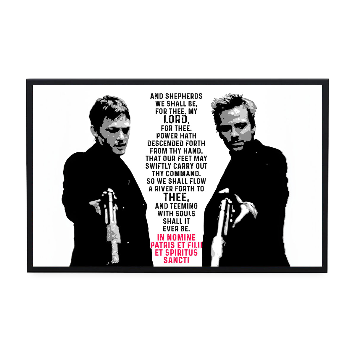Boondock Saints Panoramic Wall Art