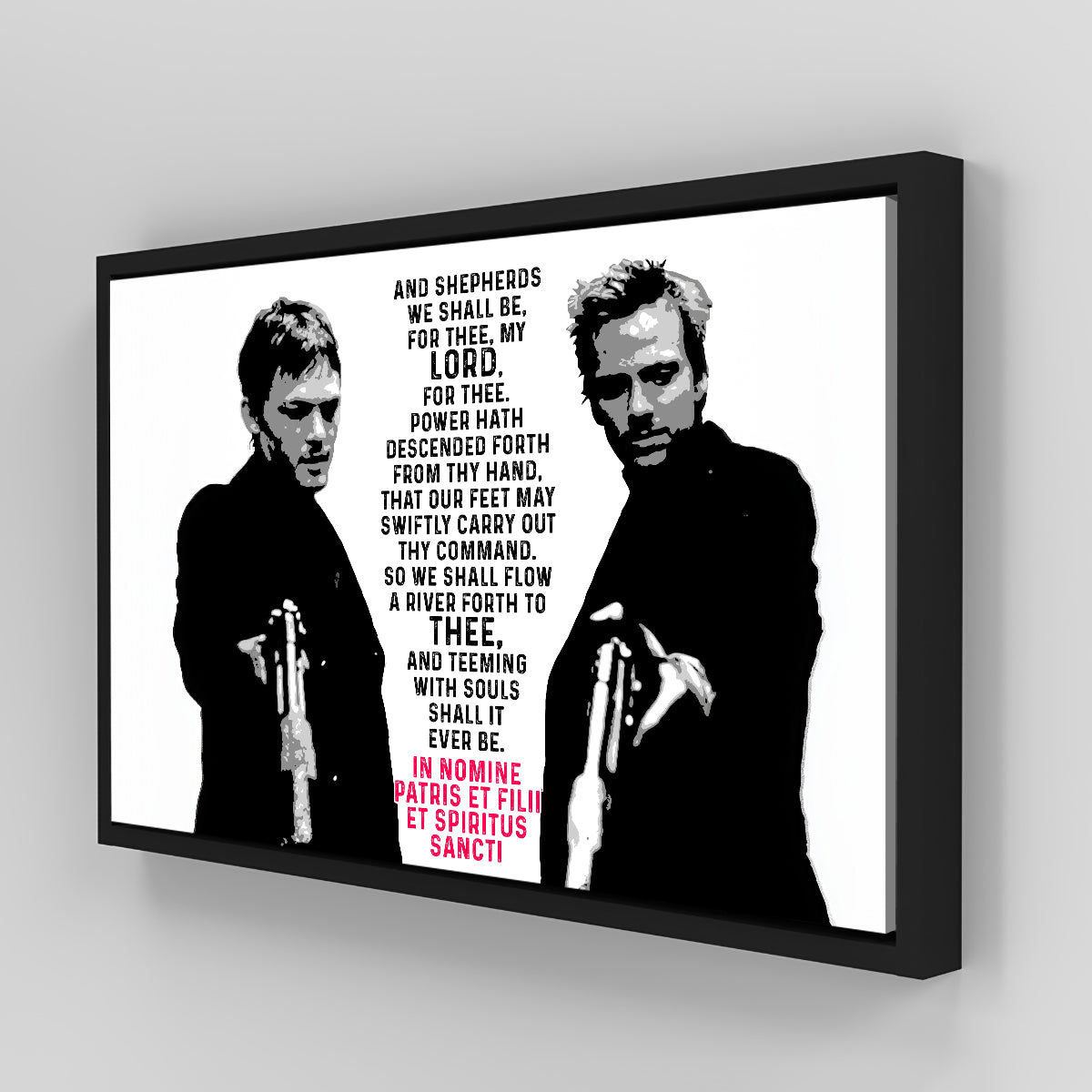 Boondock Saints Panoramic Wall Art