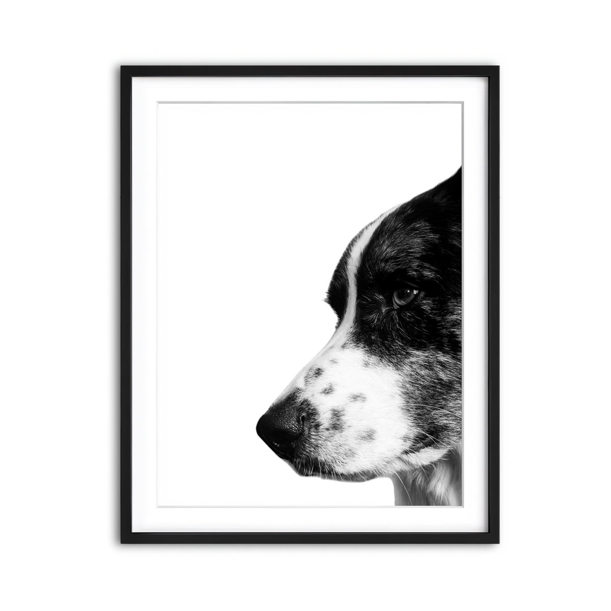 Framed Print 3x4 Black
