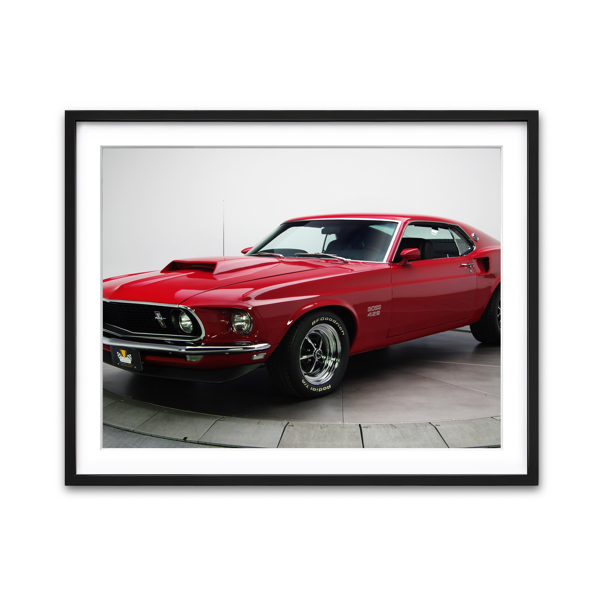 Framed Print 4x3 Black