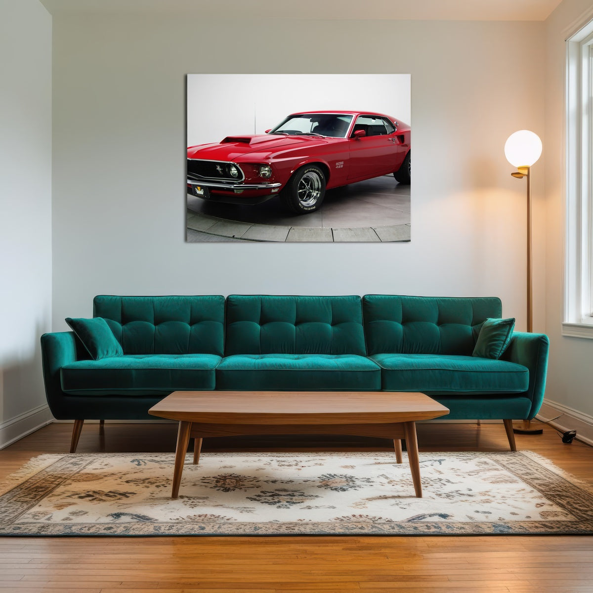 AUTO-MOCKUP ROOM | Boss 429 Mustang
