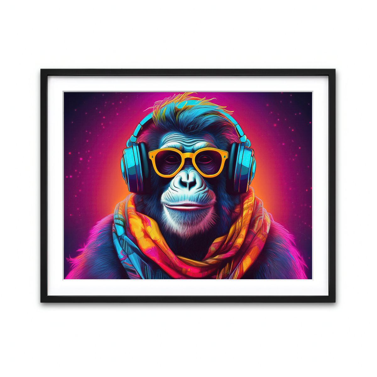 Framed Print 4x3 Black
