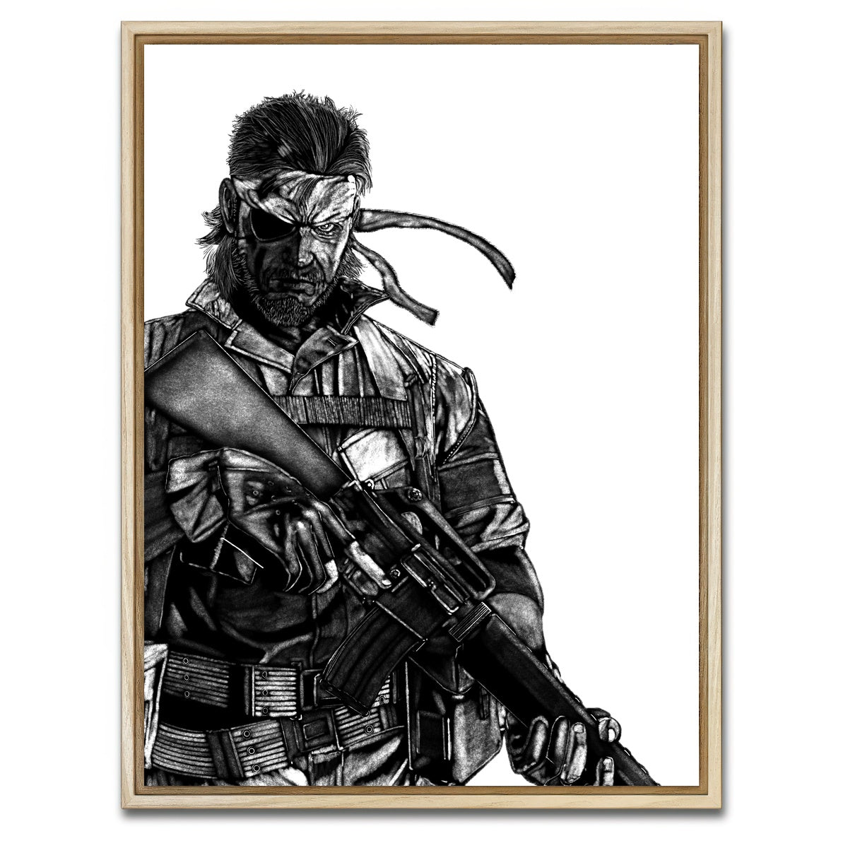 AUTO-MOCKUP WHITE | Boss | 1 Piece | Natural Framed Canvas | group=3x4