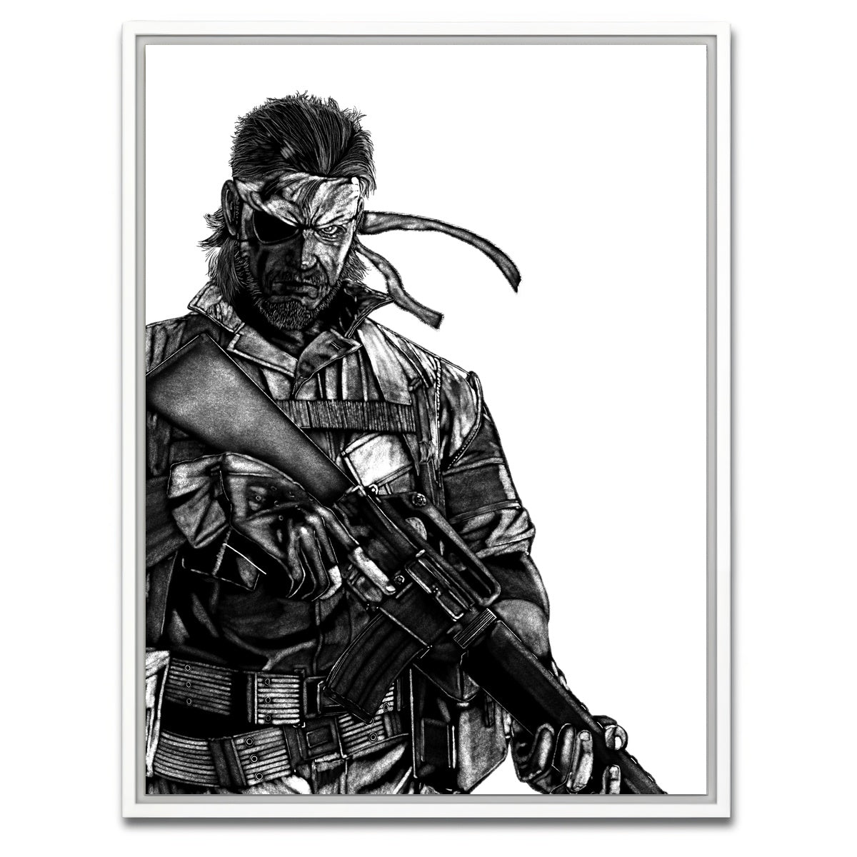 AUTO-MOCKUP WHITE | Boss | 1 Piece | White Framed Canvas | group=3x4