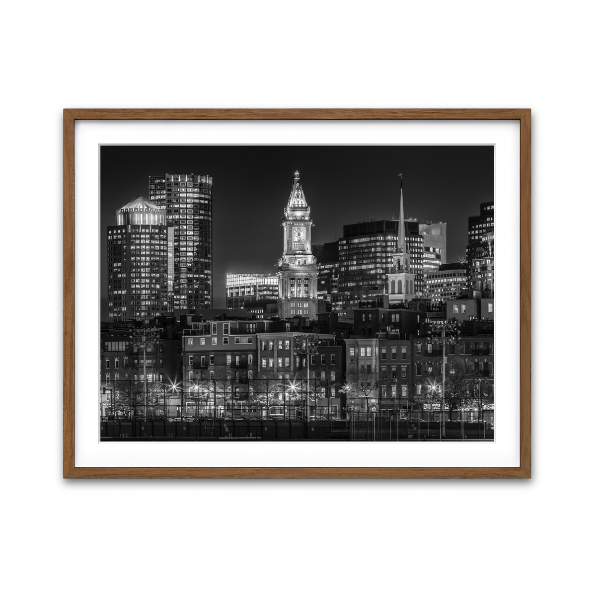 Framed Print 4x3 Walnut