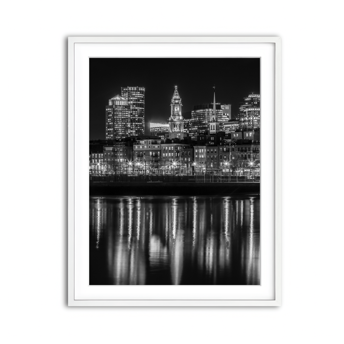 Framed Print 3x4 White