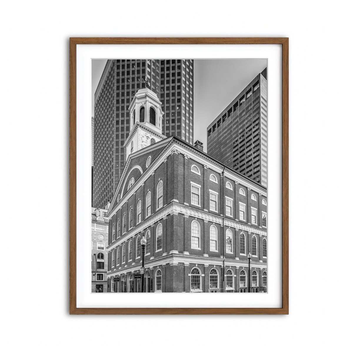 Framed Print 3x4 Walnut