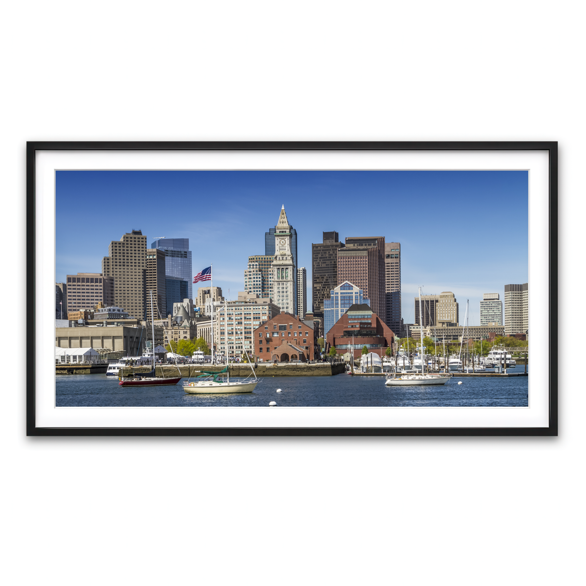 Framed Print 2x1 Black