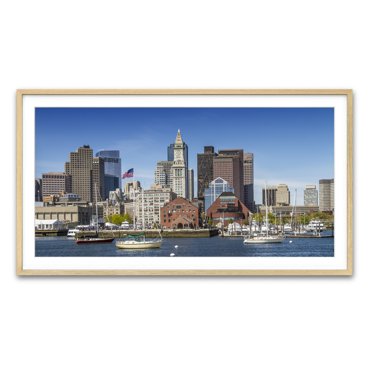 Framed Print 2x1 Natural