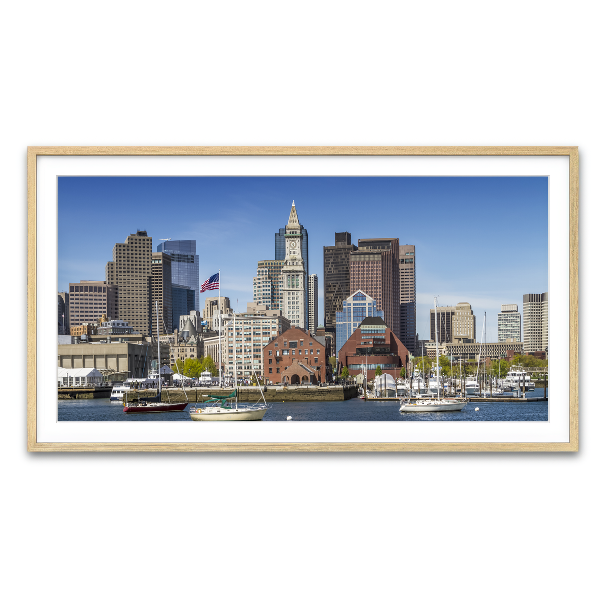 Framed Print 2x1 Natural