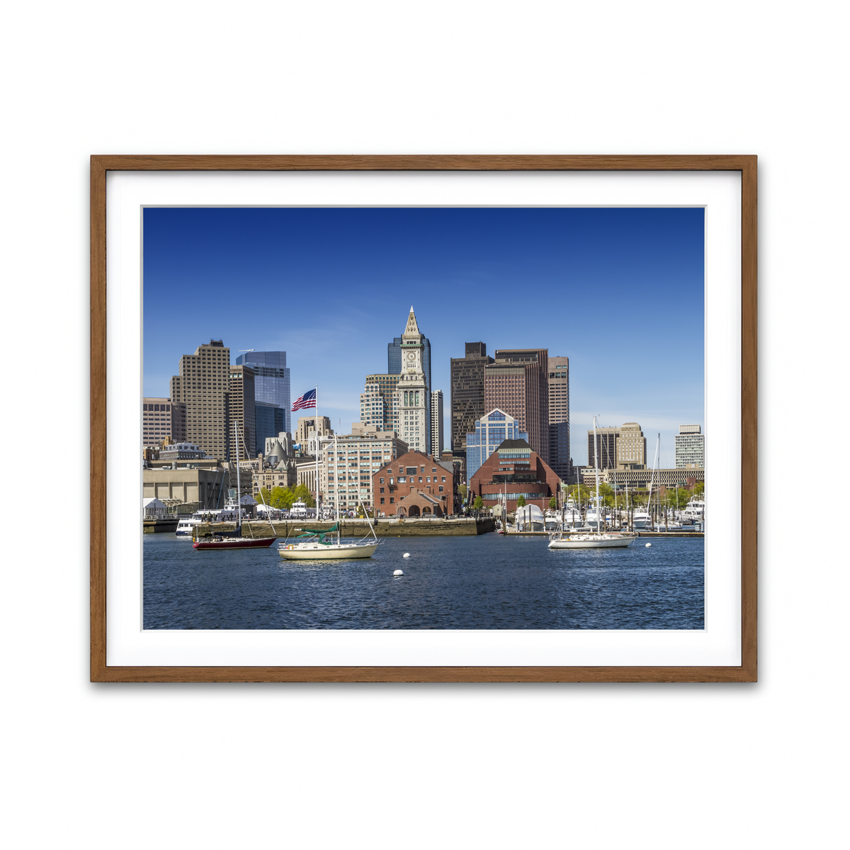 Framed Print 4x3 Walnut