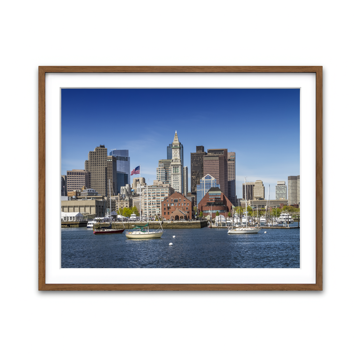 Framed Print 4x3 Walnut