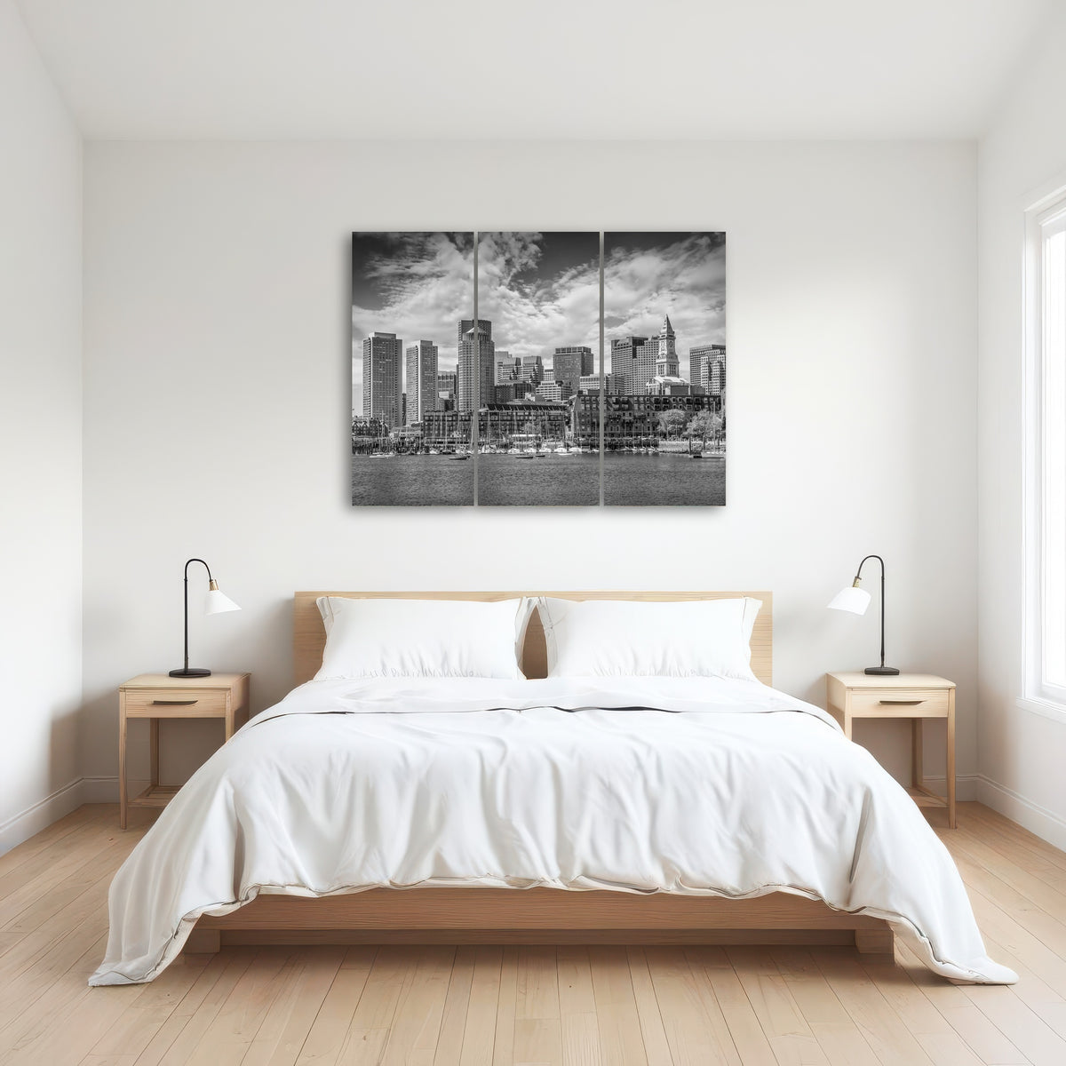 AUTO-MOCKUP ROOM | Boston Skyline North End