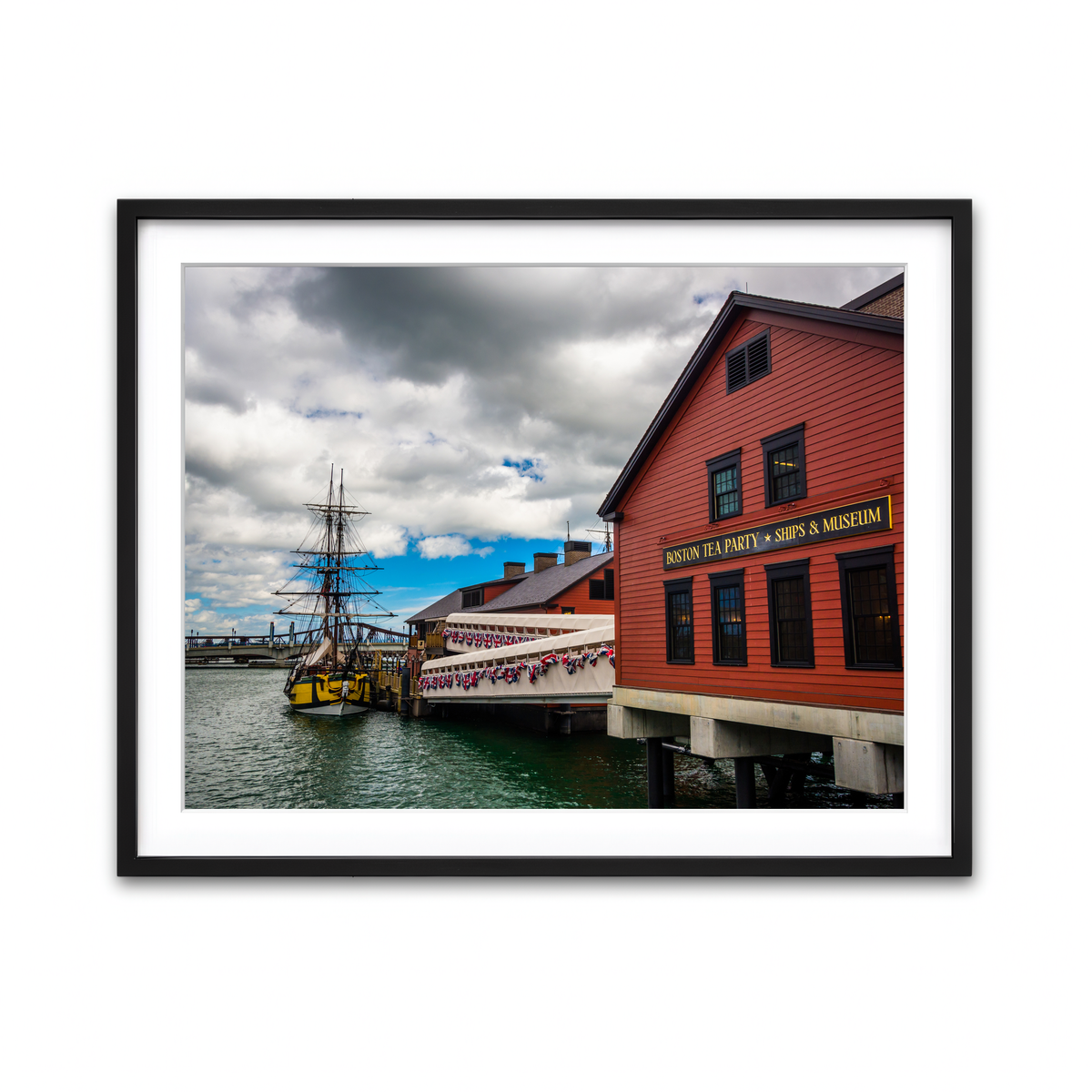 Framed Print 4x3 Black
