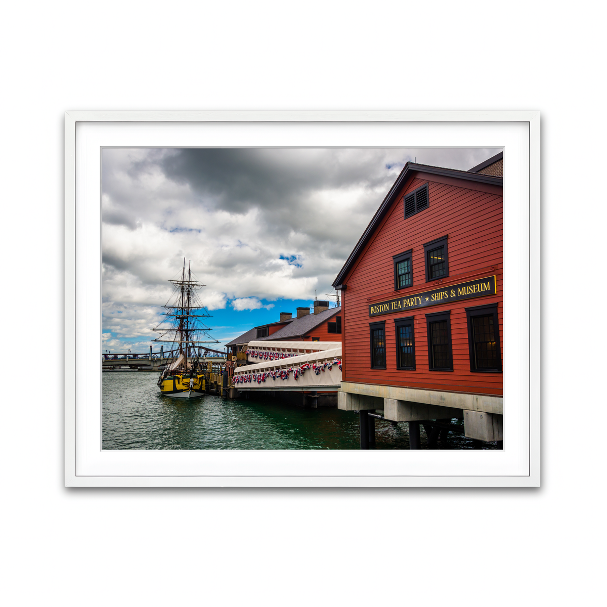 Framed Print 4x3 White