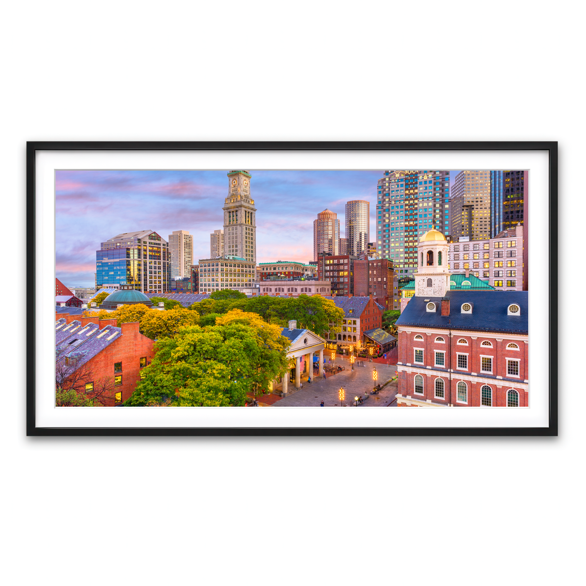 Framed Print 2x1 Black