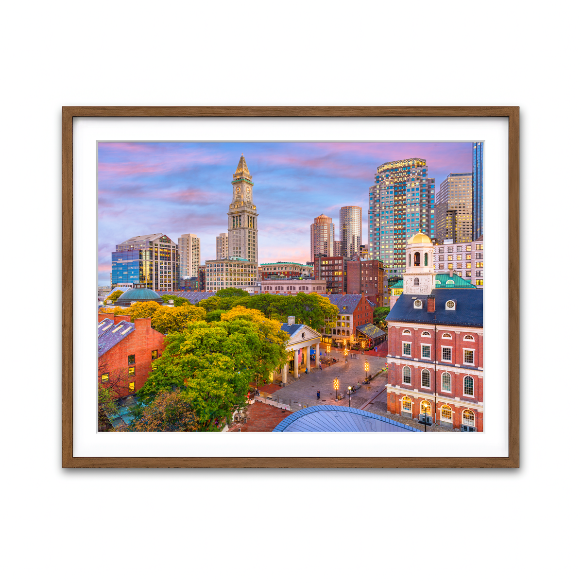 Framed Print 4x3 Walnut