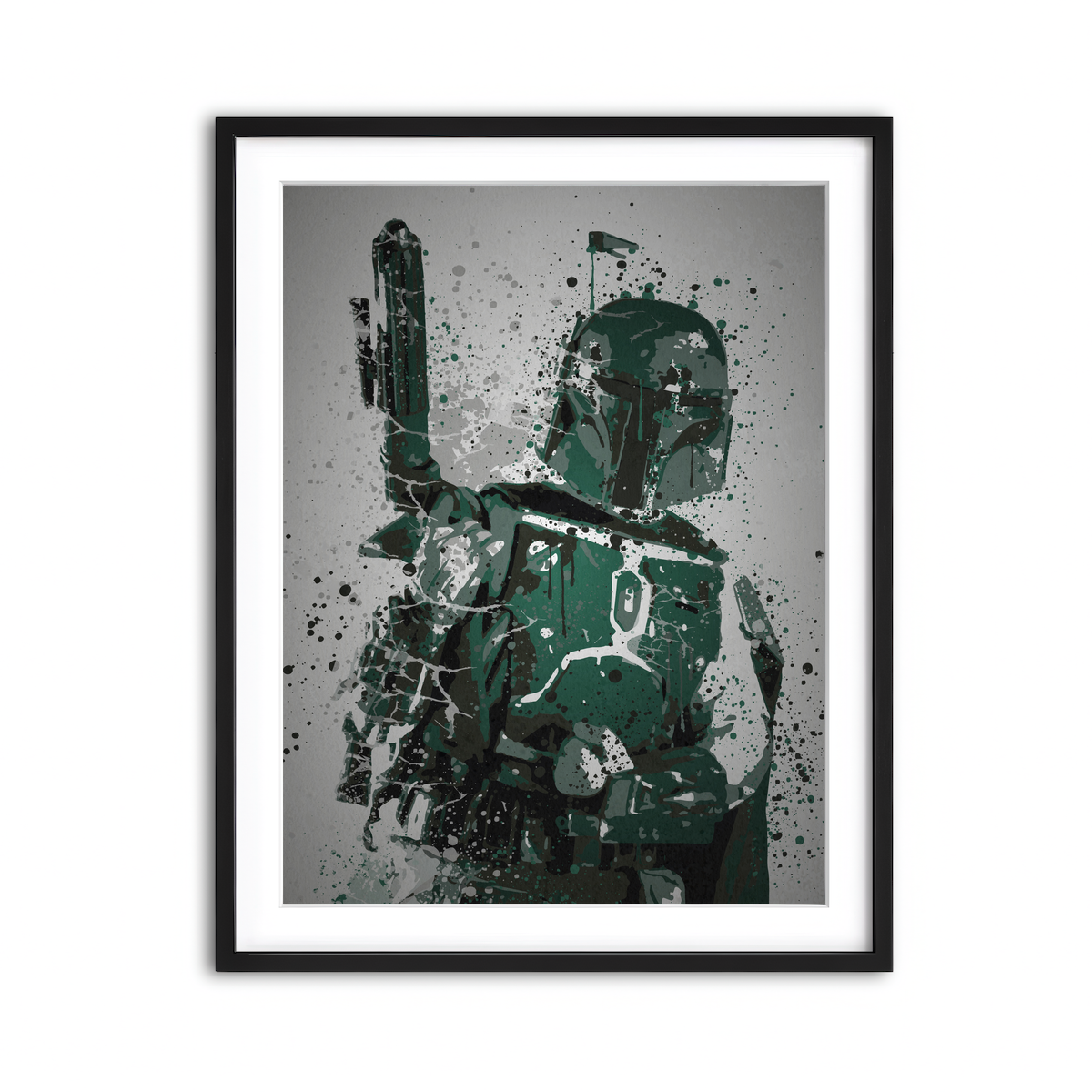 Framed Print 3x4 Black