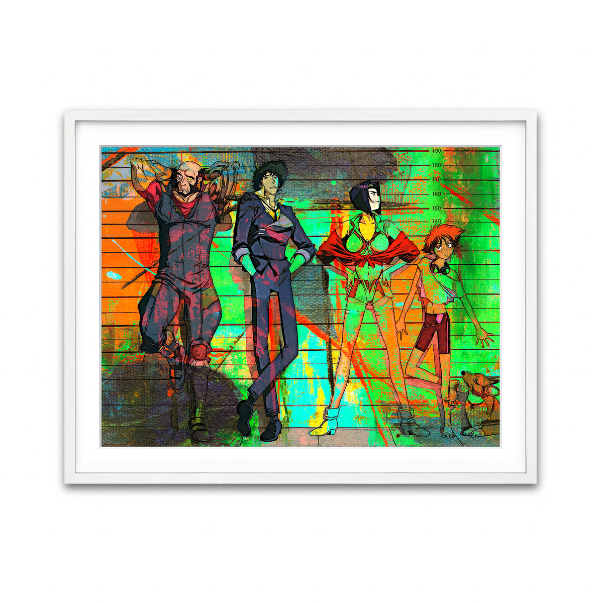 Framed Print 4x3 White