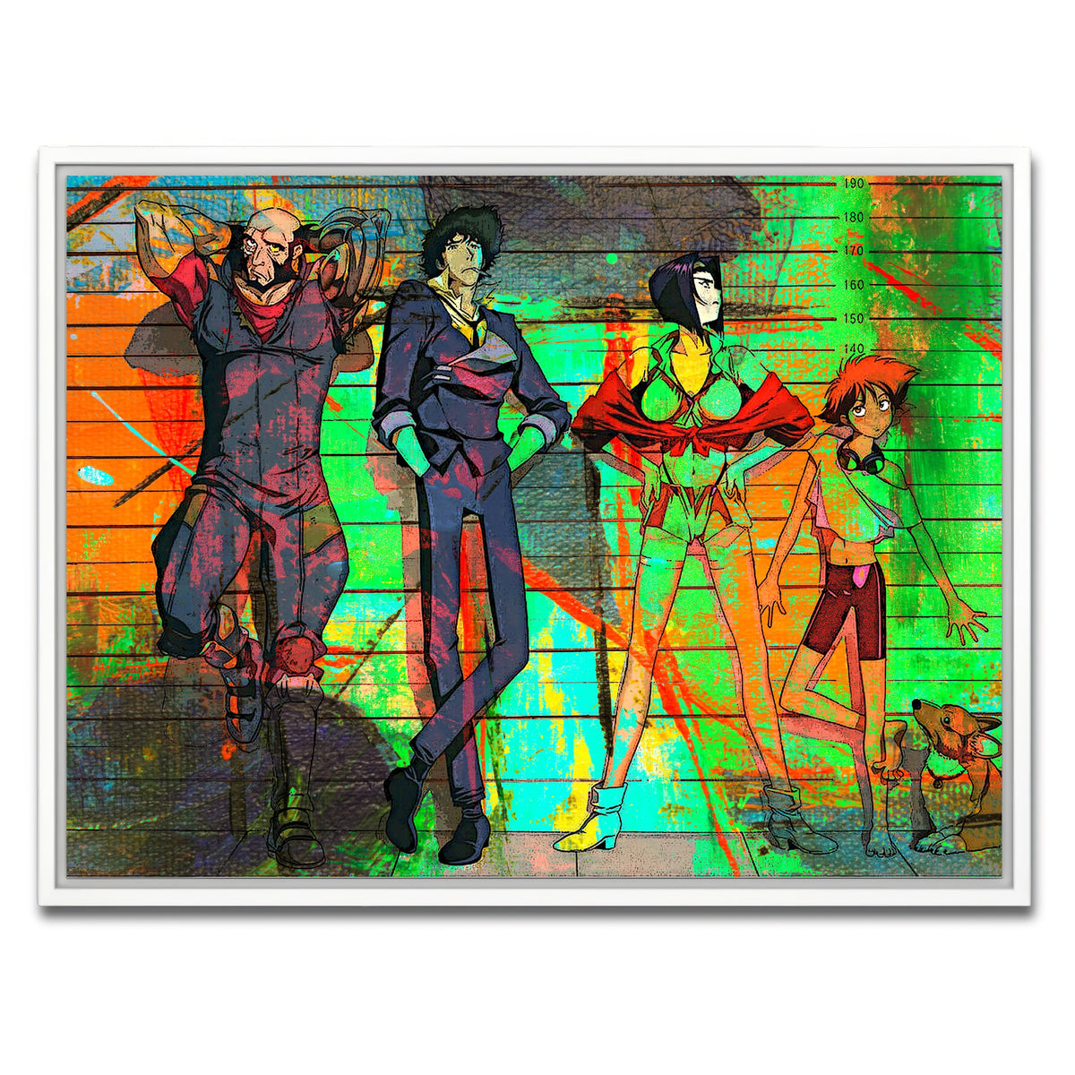 AUTO-MOCKUP WHITE | Bounty Hunters | 1 Piece | White Framed Canvas | group=4x3