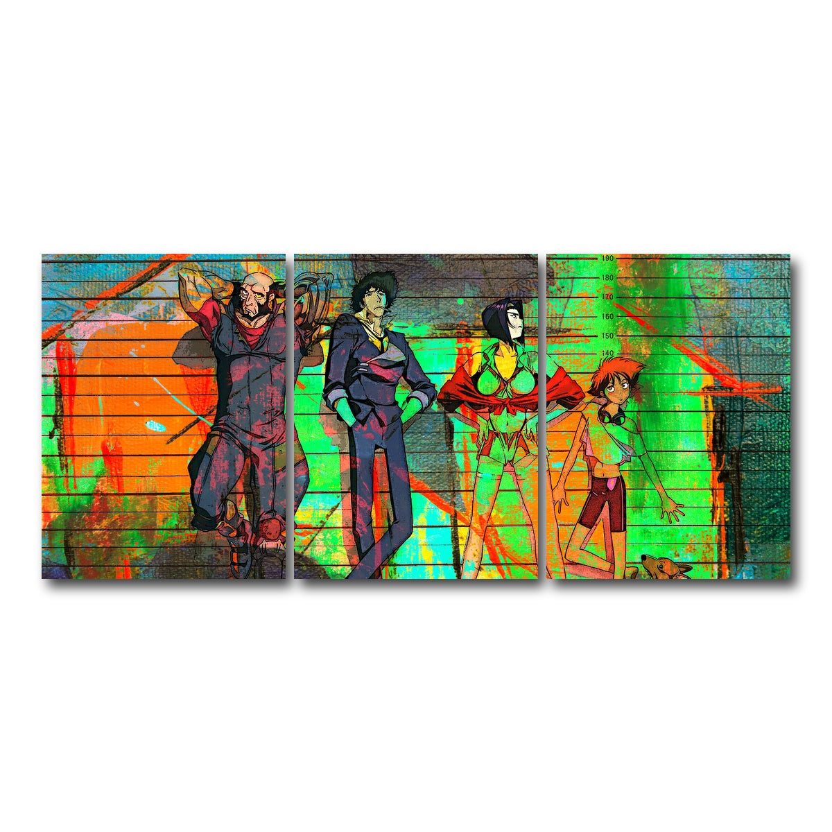 AUTO-MOCKUP WHITE | Bounty Hunters | 3 Piece | Gallery Wrap Canvas | group=18x24