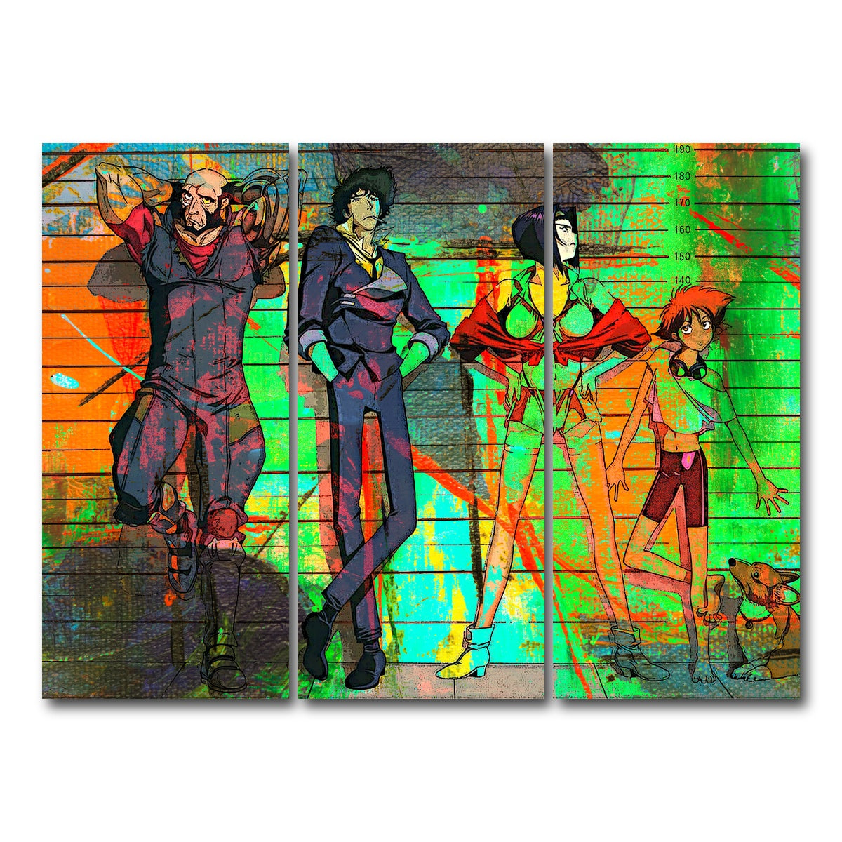 AUTO-MOCKUP WHITE | Bounty Hunters | 3 Piece | Gallery Wrap Canvas | group=8x18