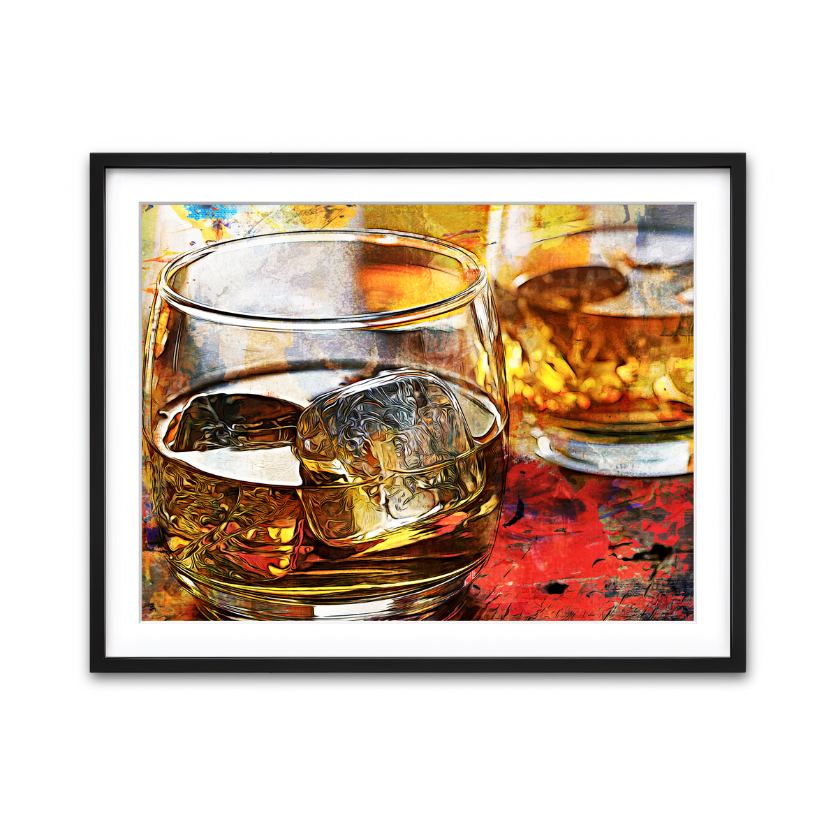 Framed Print 4x3 Black