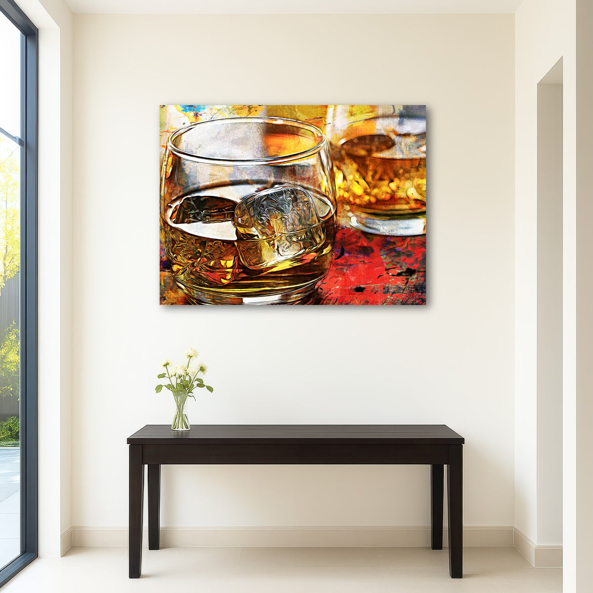 AUTO-MOCKUP ROOM | Bourbon Whiskey Abstract