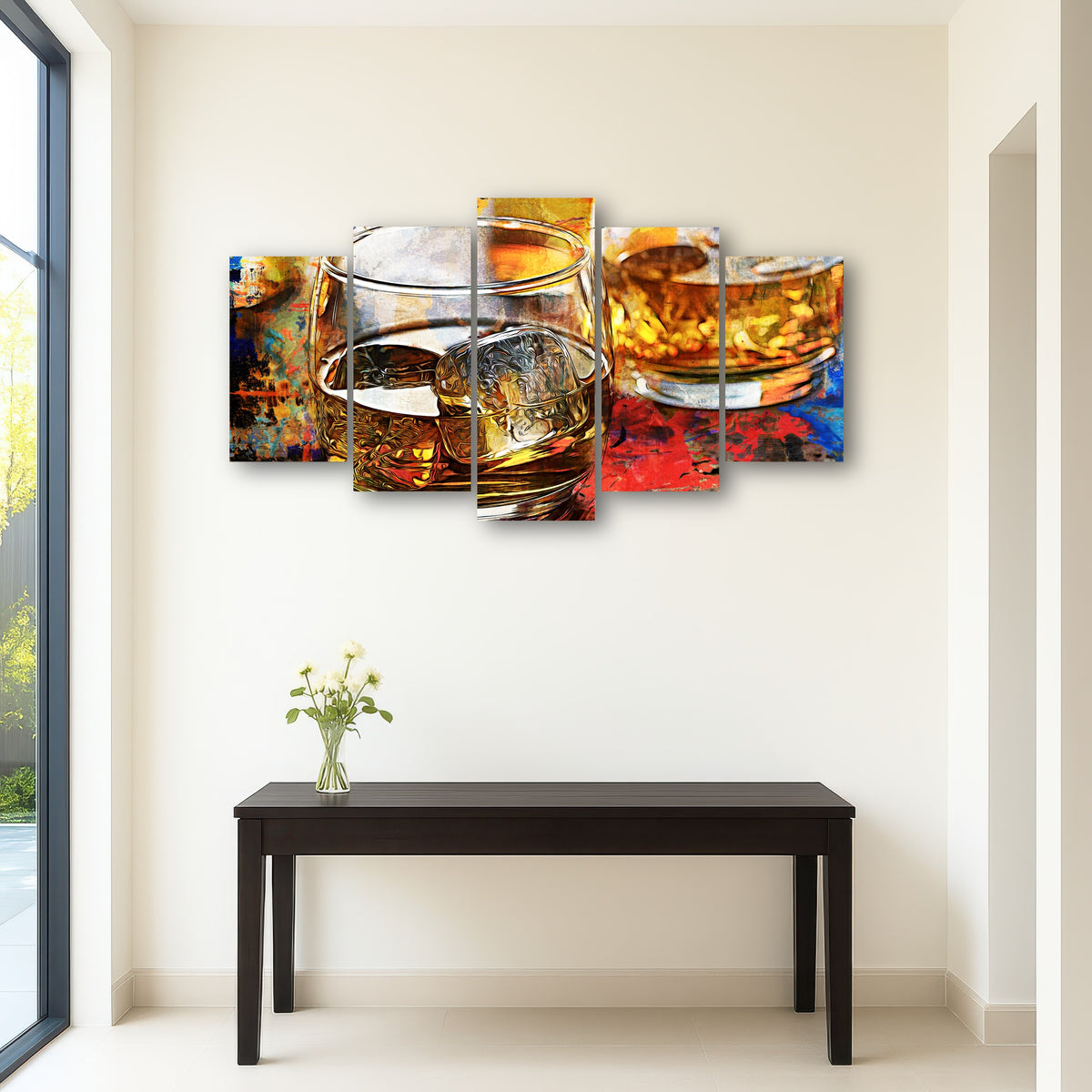 AUTO-MOCKUP ROOM | Bourbon Whiskey Abstract