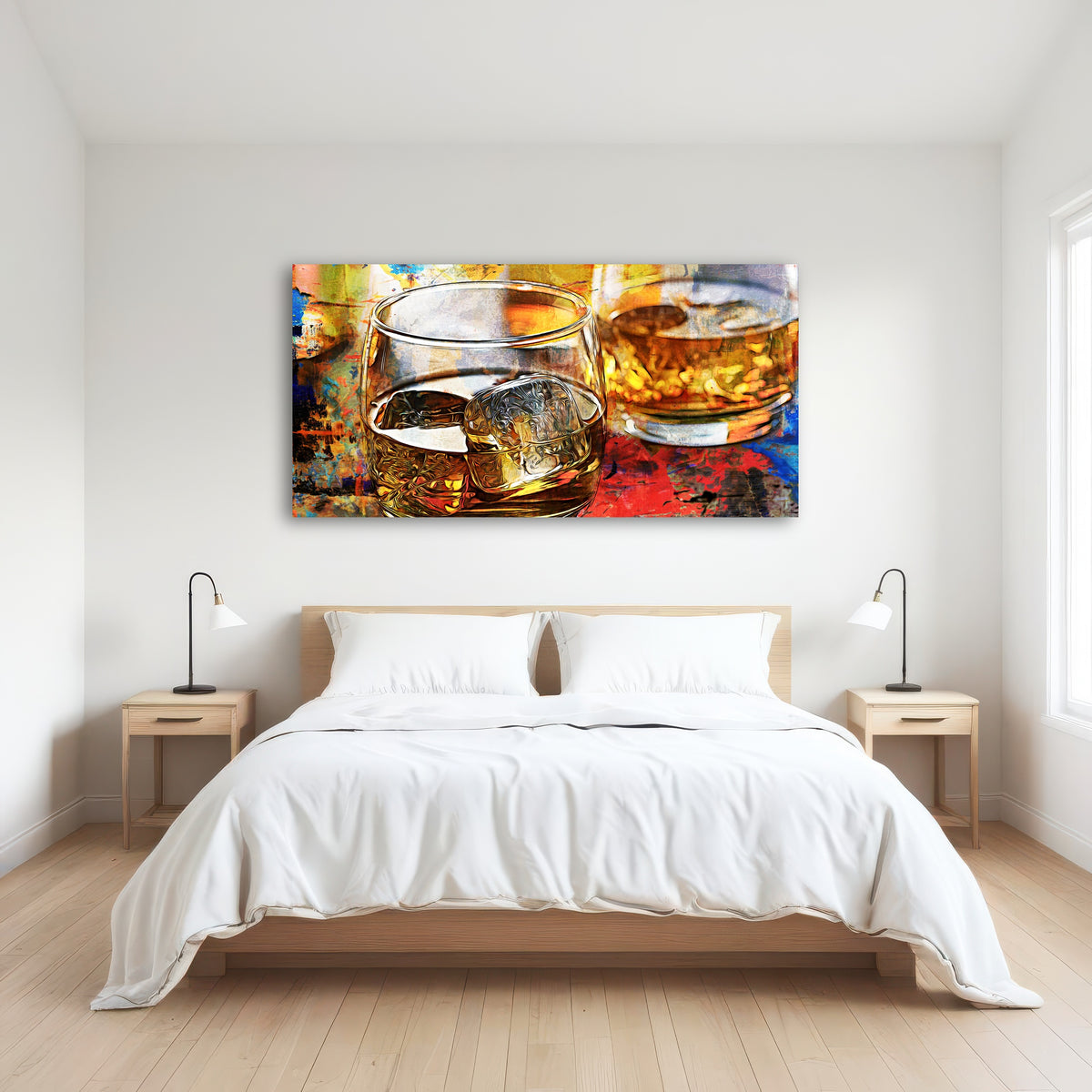 AUTO-MOCKUP ROOM | Bourbon Whiskey Abstract