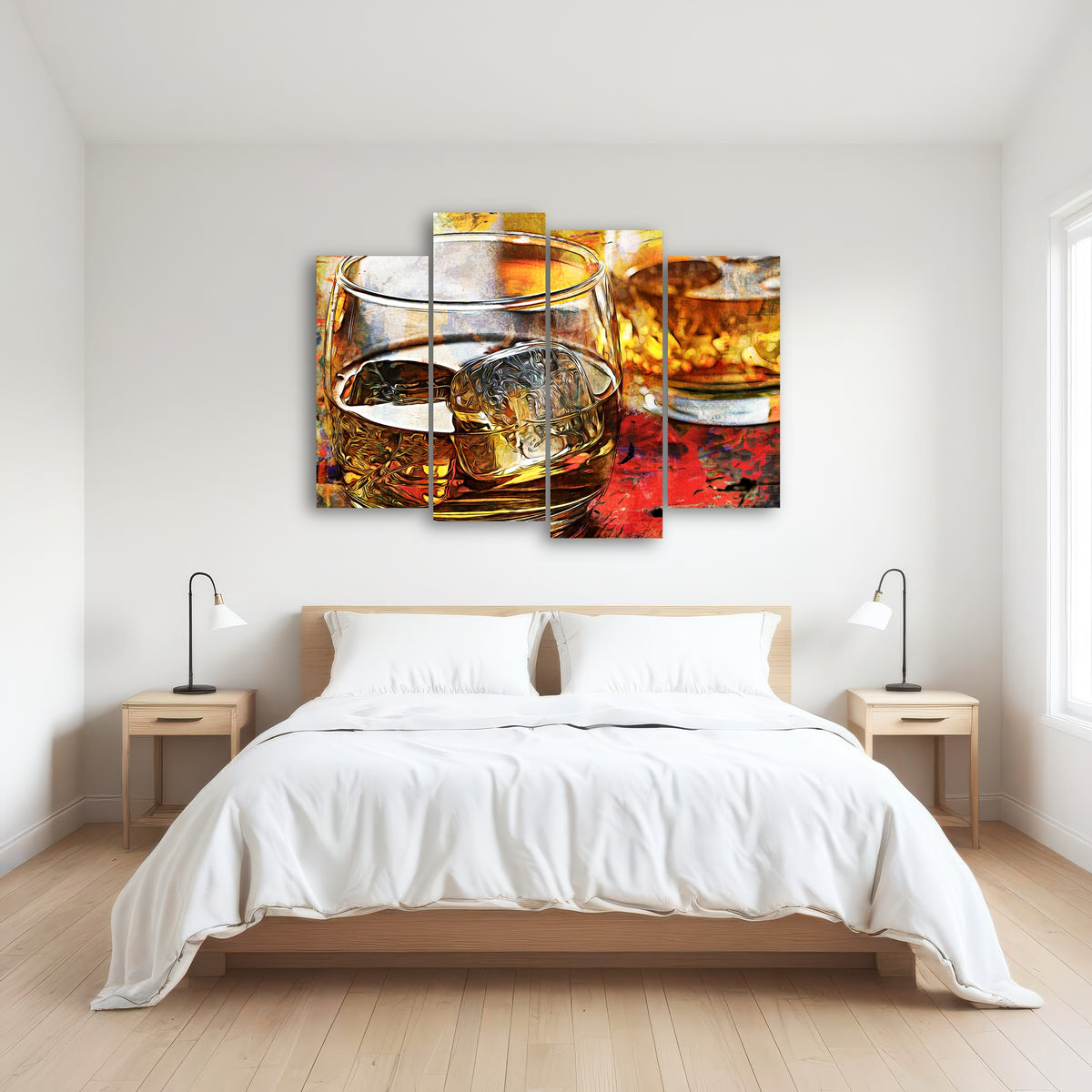 AUTO-MOCKUP ROOM | Bourbon Whiskey Abstract