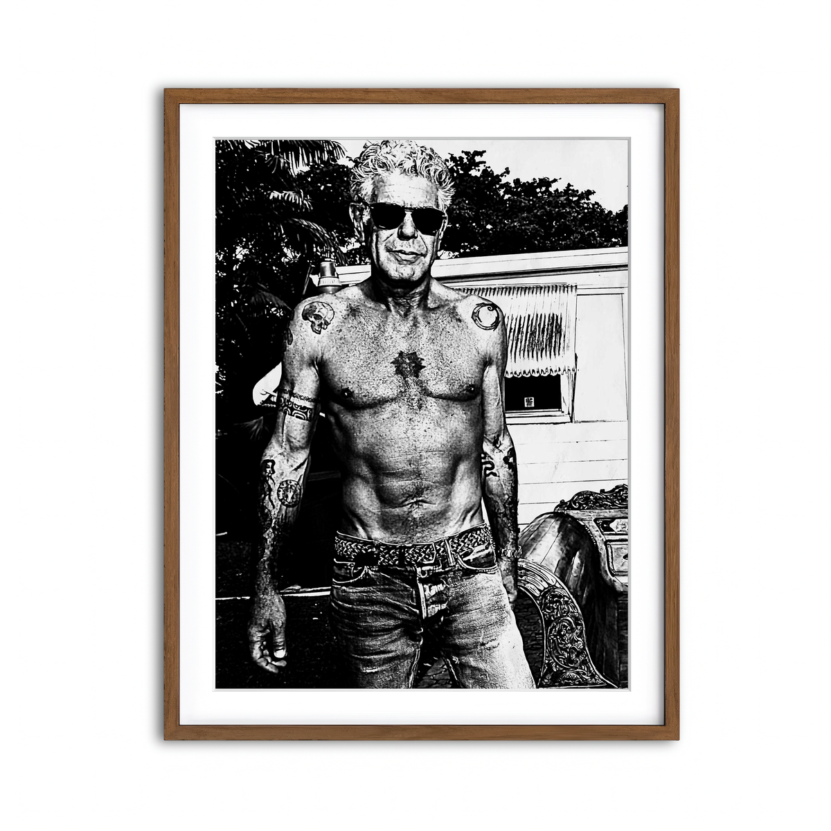 Framed Print 3x4 Walnut