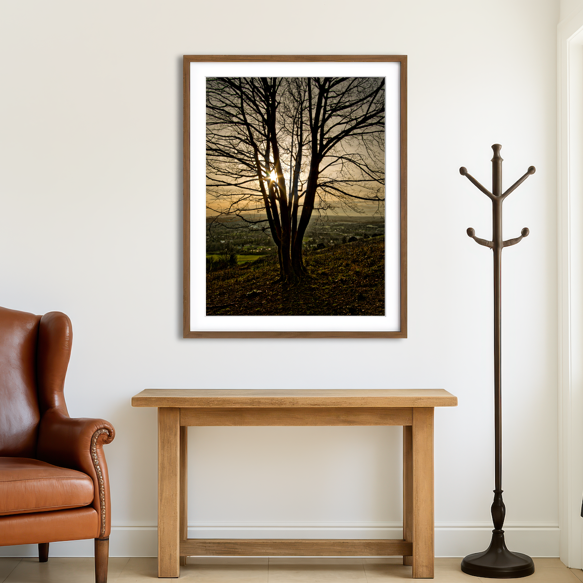 AUTO-MOCKUP ROOM | Box Hill Sunset Wall Art
