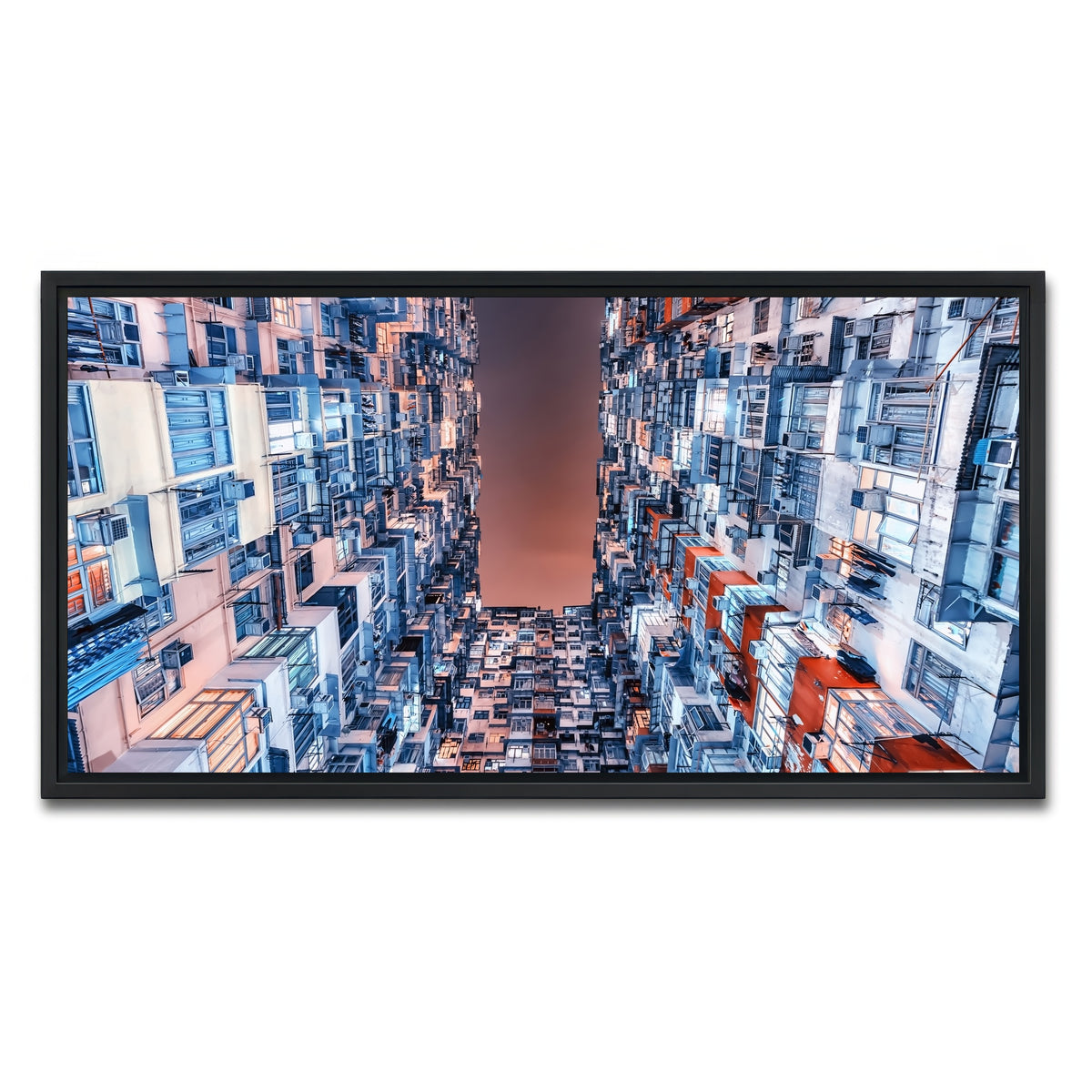 AUTO-MOCKUP WHITE | Boxes | 1 Piece | Black Framed Canvas | group=2x1