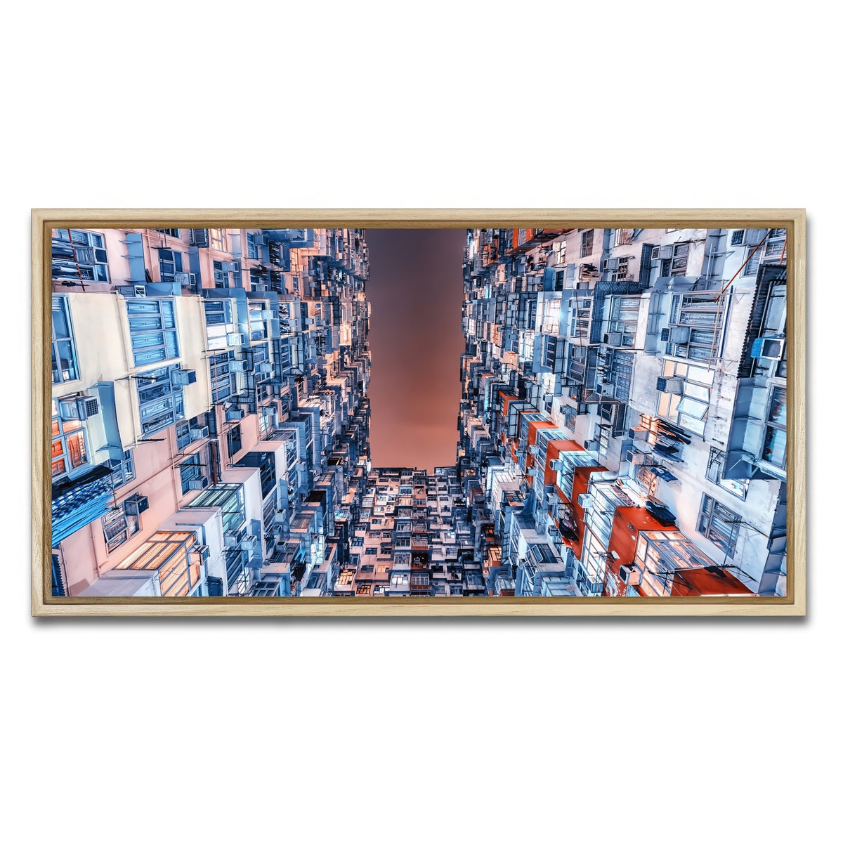 AUTO-MOCKUP WHITE | Boxes | 1 Piece | Natural Framed Canvas | group=2x1