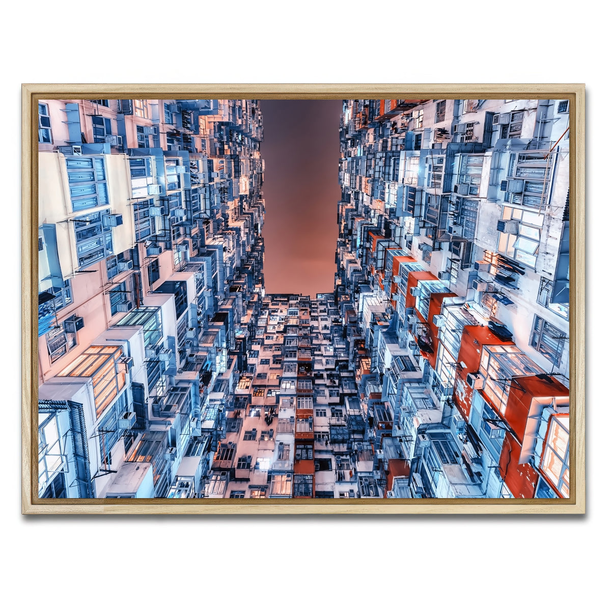 AUTO-MOCKUP WHITE | Boxes | 1 Piece | Natural Framed Canvas | group=4x3