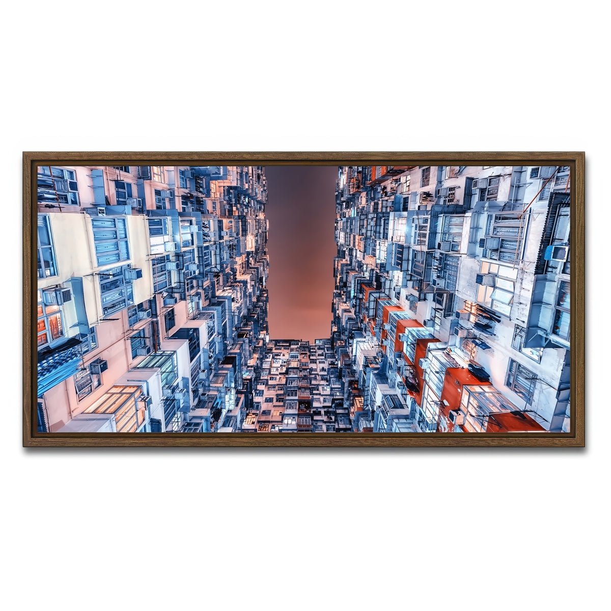 AUTO-MOCKUP WHITE | Boxes | 1 Piece | Walnut Framed Canvas | group=2x1