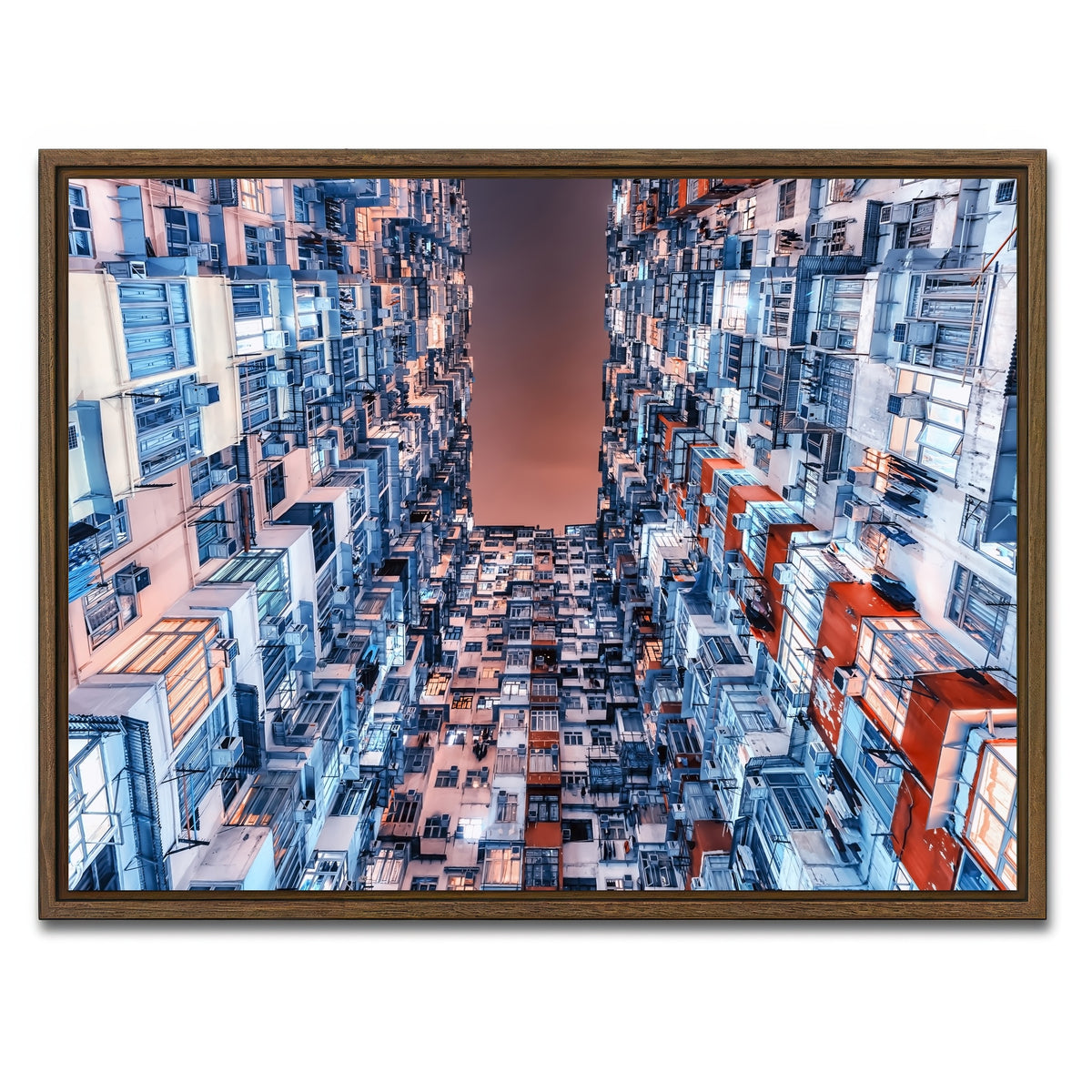 AUTO-MOCKUP WHITE | Boxes | 1 Piece | Walnut Framed Canvas | group=4x3