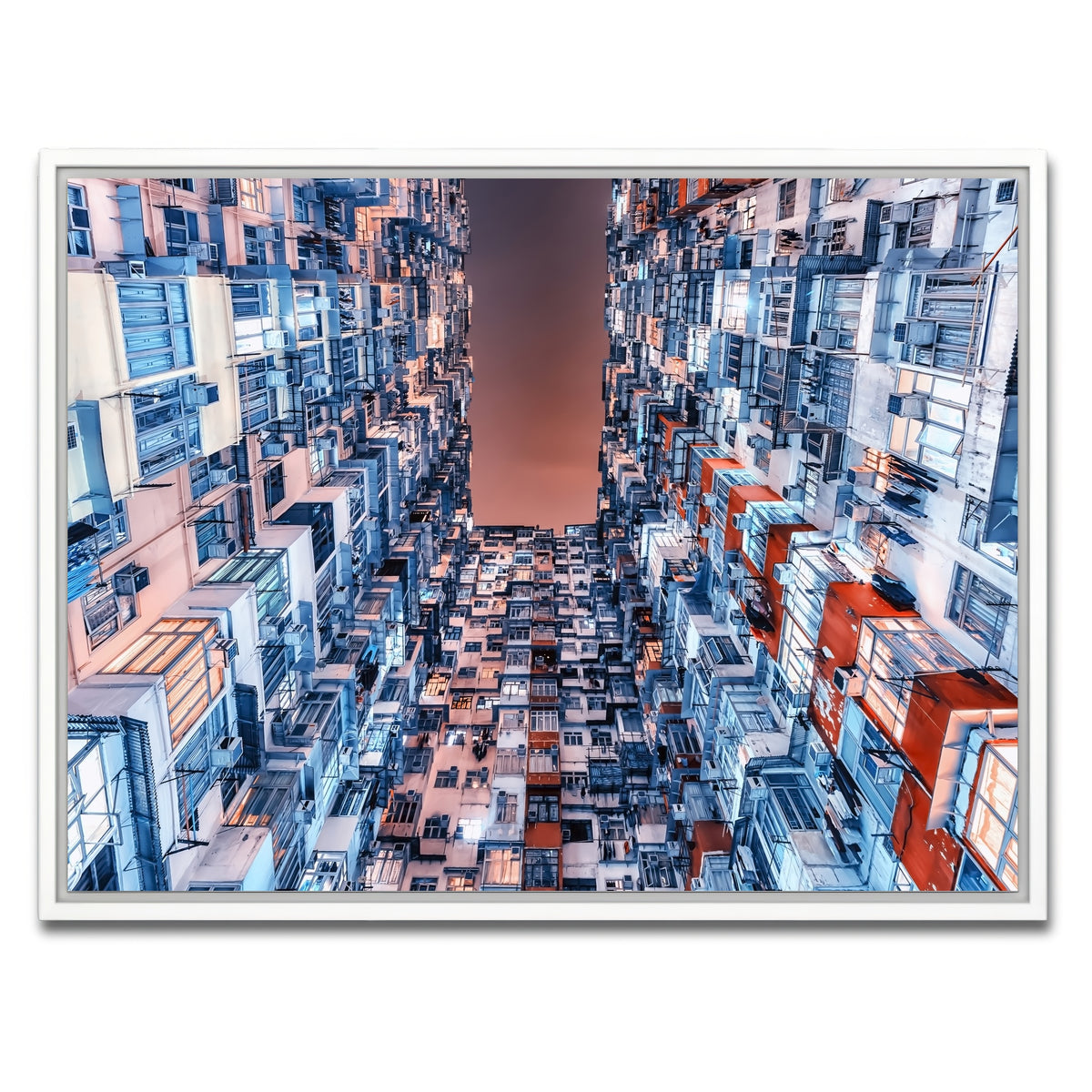 AUTO-MOCKUP WHITE | Boxes | 1 Piece | White Framed Canvas | group=4x3