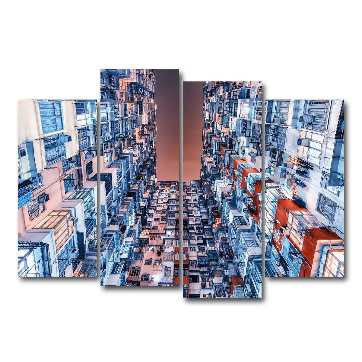 AUTO-MOCKUP WHITE | Boxes | 4 Piece | Gallery Wrap Canvas | group=4_normal