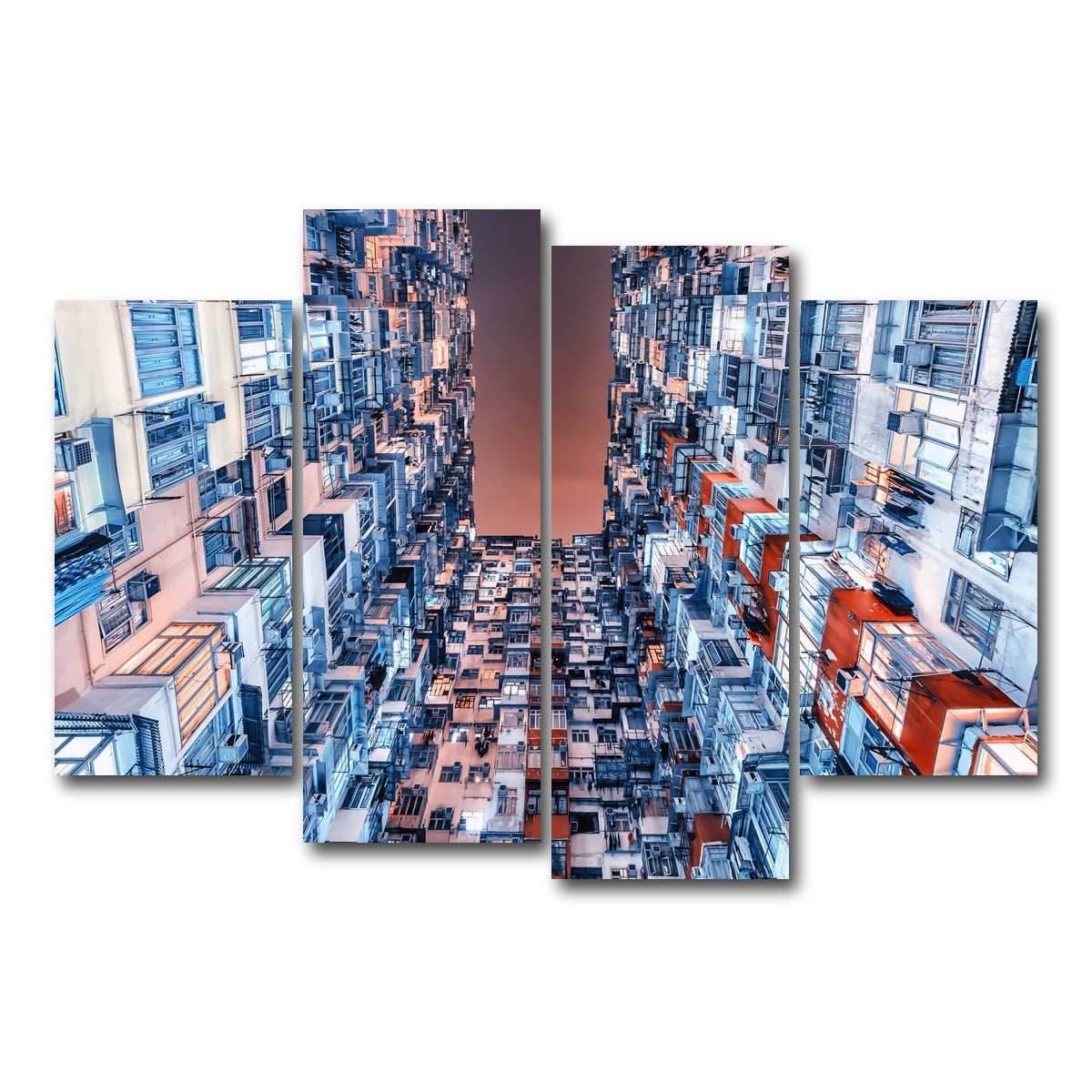 AUTO-MOCKUP WHITE | Boxes | 4 Piece | Gallery Wrap Canvas | group=4_short
