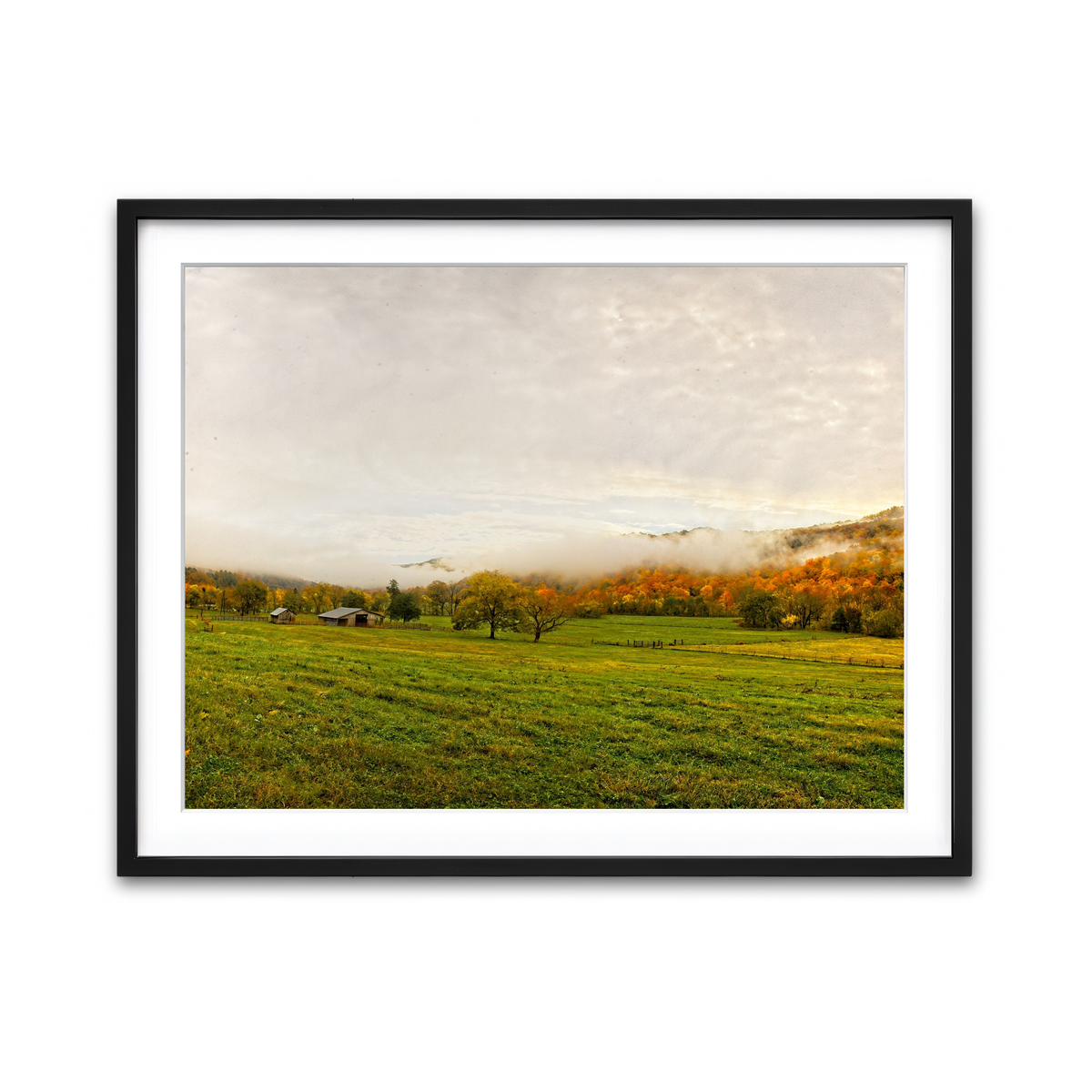 Framed Print 4x3 Black