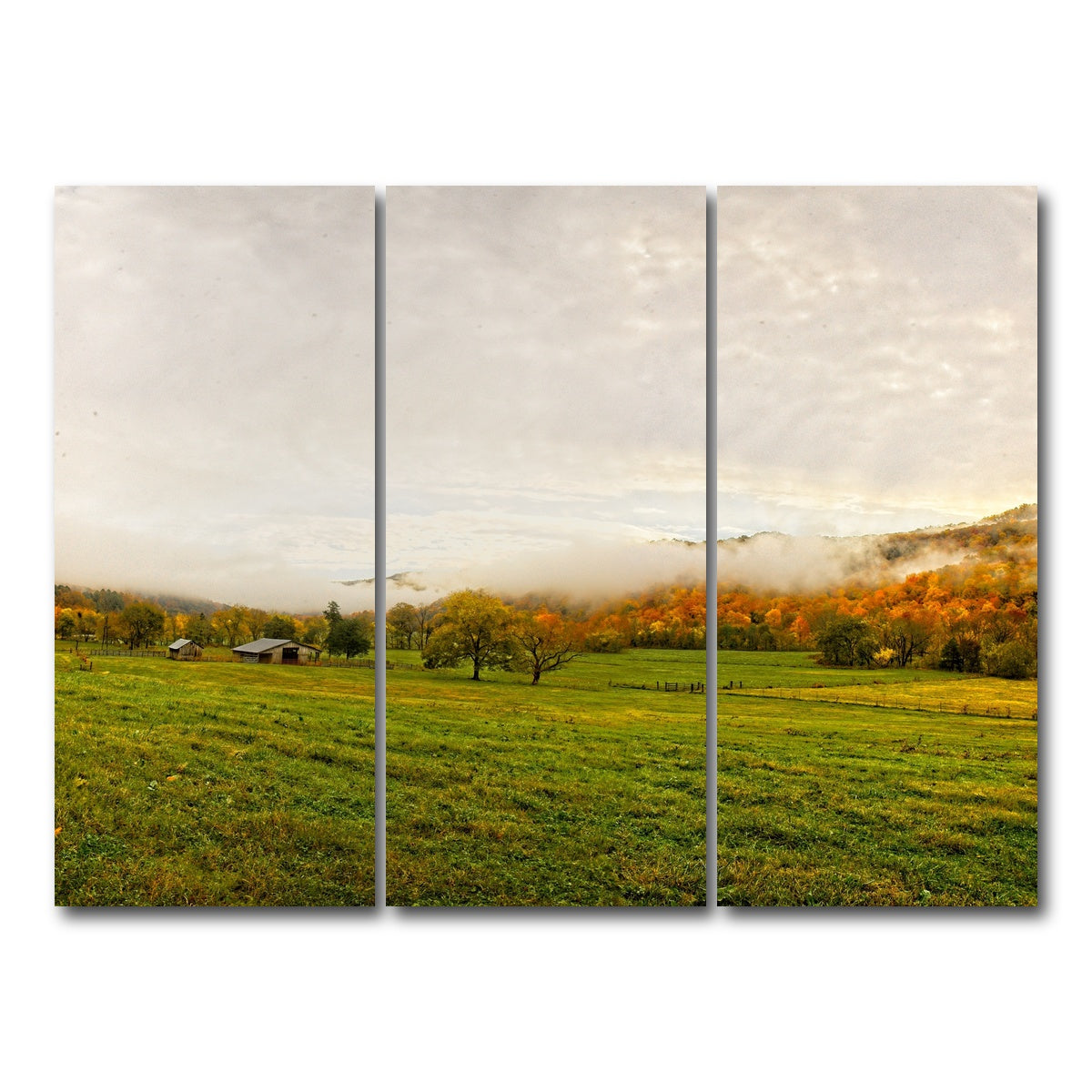 AUTO-MOCKUP WHITE | Boxley Valley | 3 Piece | Gallery Wrap Canvas | group=8x18