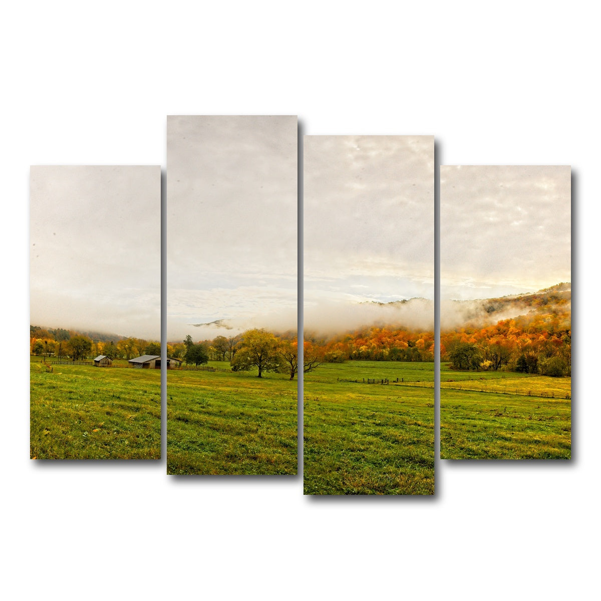 AUTO-MOCKUP WHITE | Boxley Valley | 4 Piece | Gallery Wrap Canvas | group=4_normal