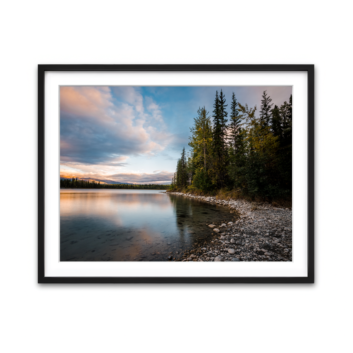 Framed Print 4x3 Black