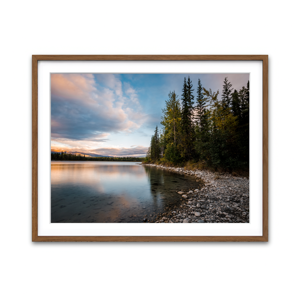 Framed Print 4x3 Walnut