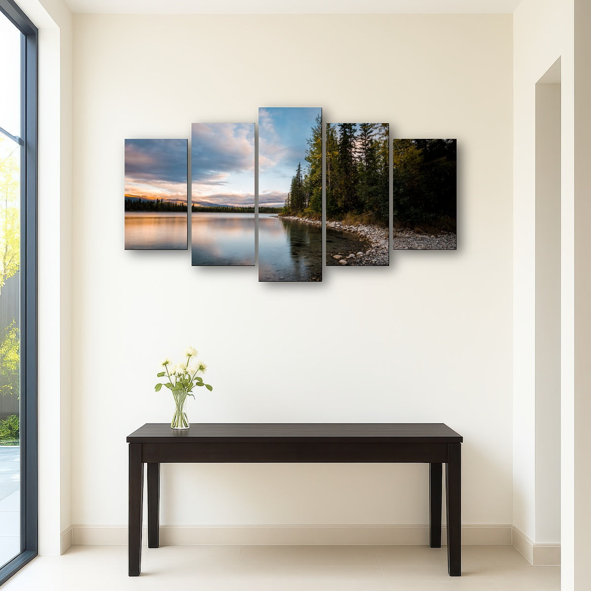 AUTO-MOCKUP ROOM | Boya Lake Sunset